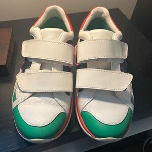 Tory Sport White and Green  Sneakers